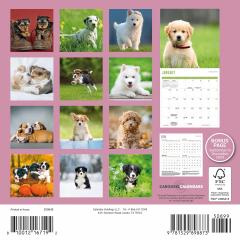 Calendar de perete 2025 - Mini - Puppies 