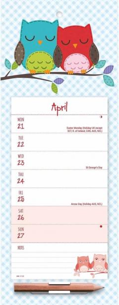 Calendar 2025 - Magnetic - Twit Twoo