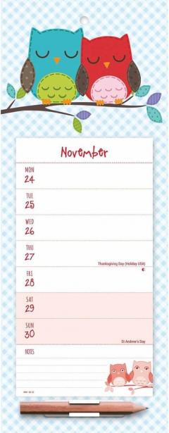 Calendar 2025 - Magnetic - Twit Twoo