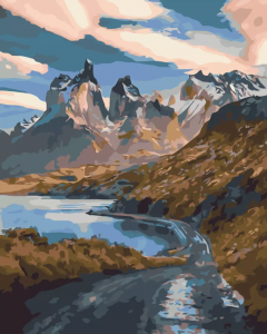 Set pictura pe numere - Serpentine