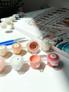 Set pictura pe numere - Prietenie