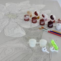 Pictura pe numere - Poveste la gura sobei