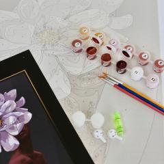 Set pictura pe numere - Desert de Craciun