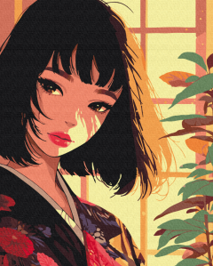 Set pictura pe numere - In lumina diminetii