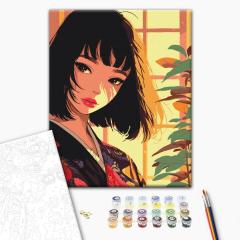 Set pictura pe numere - In lumina diminetii