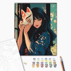 Set pictura pe numere - Kitsune