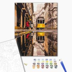 Set pictura pe numere - Tramvai