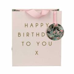 Punga pentru cadou medie - Happy Birthday to you
