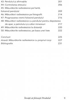 Invata sa folosesti pendulul