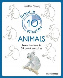 Coperta cărții Draw in 10 Minutes: Animals