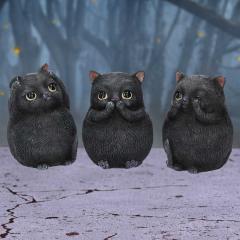 Figurina - Three Wise Fat Cats - Hear No Evil