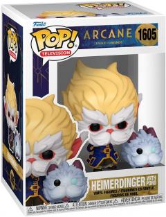 Figurina - Pop! Arcane: Heimerdinger (with Poro)