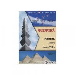 Manual matematica. Clasa a VIII-a