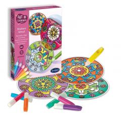 Set creativ - Art Creations - Stickers Vitrail: Mandalas
