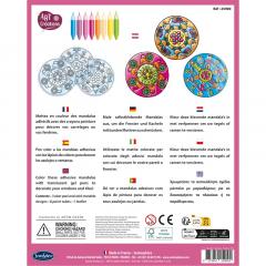 Set creativ - Art Creations - Stickers Vitrail: Mandalas