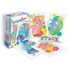 Set creative - Aquarellum Mini - Unicorni