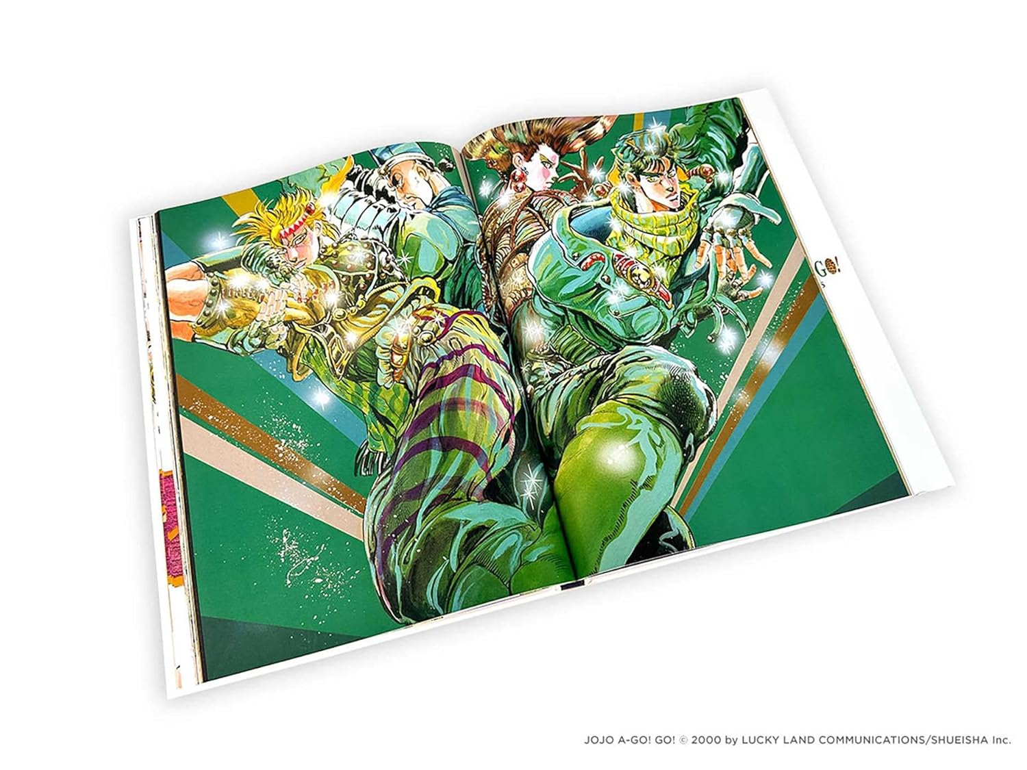 アート・デザイン・音楽 JOJO A-GO!GO! ULTIMATE EDITION Jo jo a go! go! : Hirohiko Araki: Amazon.co.uk: Books