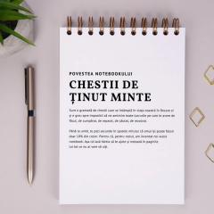 Carnet - Chestii de tinut minte