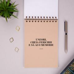 Carnet - Chestii de tinut minte