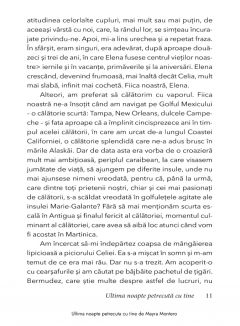 Ultima noapte petrecuta cu tine