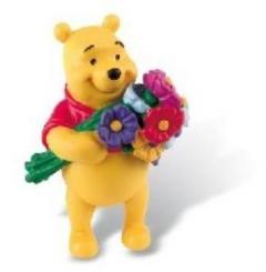 Figurine Disney - Pooh cu flori 