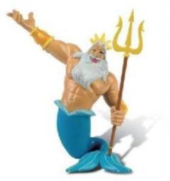 Figurine Disney - Triton, Mica Sirena