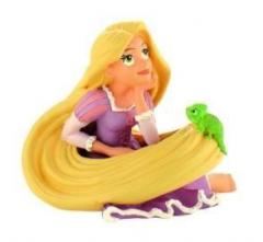 Figurine Disney - Rapunzel cu Pascal