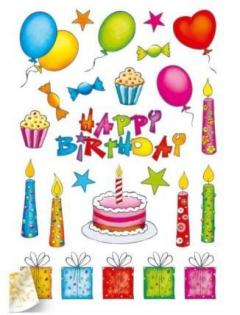 Sticker Decor ''La multi ani'', stralucitoare