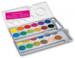 Acuarele cutie plastic 24 culori aquaplus