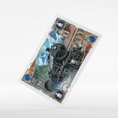 Set 168 folii protectie cartonase - Ticket to Ride Europe