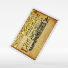 Set 168 folii protectie cartonase - Ticket to Ride Europe