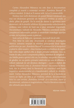 O istorie a „Romaniei literare"