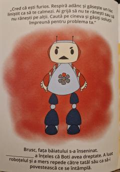 Aventurile unui robotel cu un baietel