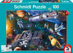 Puzzle 100 piese - Space Fun