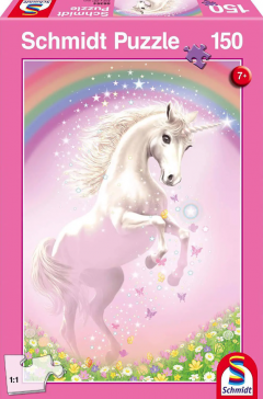 Puzzle 150 piese - Schmidt - Unicorn roz