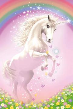Puzzle 150 piese - Schmidt - Unicorn roz