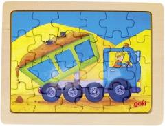 Puzzle din lemn - Meserii (mai multe modele - pret pe bucata)