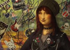 Puzzle 1000 piese - Markus Binz - Mona Lisa 2024