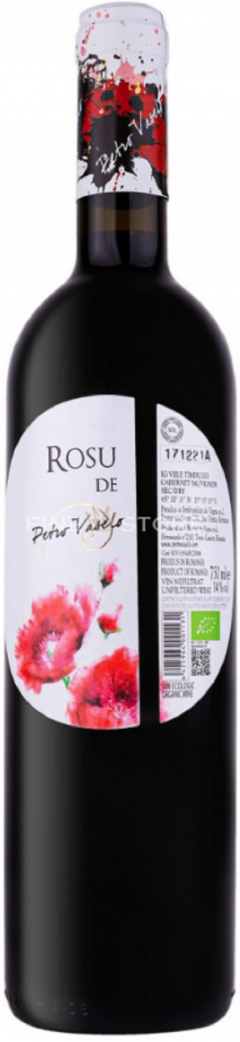 Vin rosu - Rosu de Petro Vaselo, Cabernet Sauvignon, sec, 2023