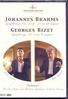 Brahms: Symphony Nr 2 op 73 / Bizet: Symphony Nr 1 in C major DVD