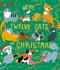 Coperta cărții TWELVE CATS OF CHRISTMAS PA