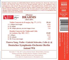 Brahms: Violin Concerto Op.77; Double Concerto Op. 102