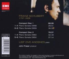 Schubert: Late Piano Sonatas