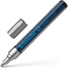 Marker cu vopsea - Schneider Maxx 270 - Argintiu
