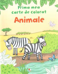 Animale - Prima mea carte de colorat