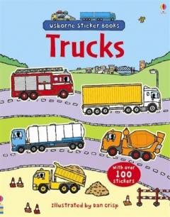 Coperta cărții Trucks Sticker Book