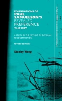 Foundations Of Paul Samuelson's Revealed Preference Theory
