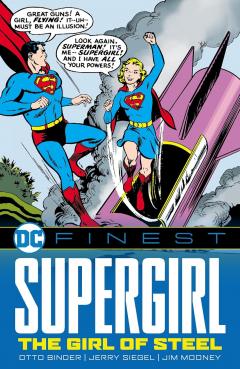 Coperta cărții DC Finest: Supergirl: The Girl of Steel