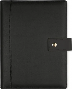 Agenda 2025 - All Black Quartz Office - Pagini liniate