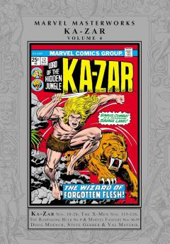Coperta cărții Marvel Masterworks: Ka-Zar - Volume 4